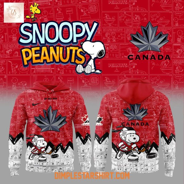 Hockey Canada Snoopy And Peanuts 2026 Hoodie T Shirt