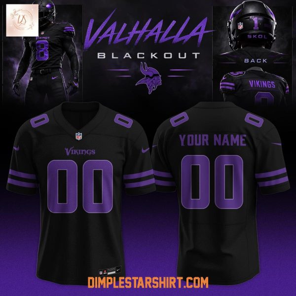 Minnesota Vikings Black Out 2026 Jersey