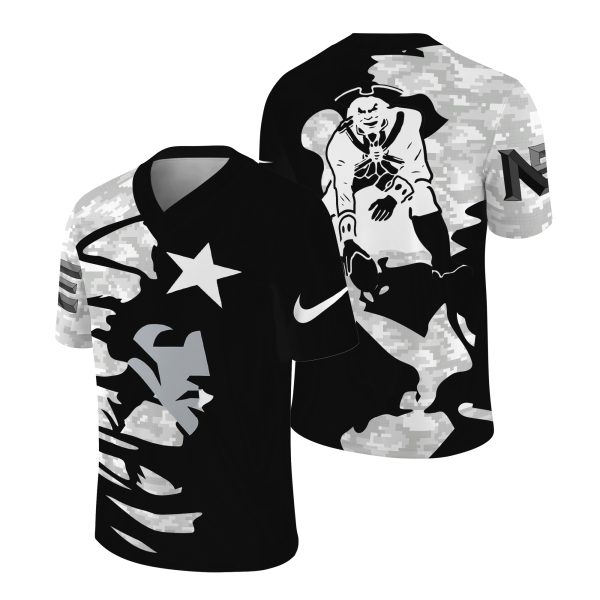 New England Patriots Fine Art Football Jersey