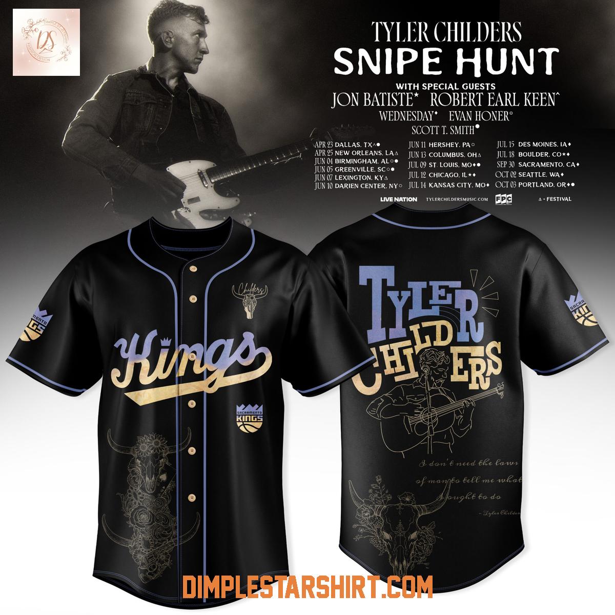 Sacramento Kings x Tyler Childers Snipe Hunt Jersey Sacramento Kings x Tyler Childers Snipe Hunt Jersey