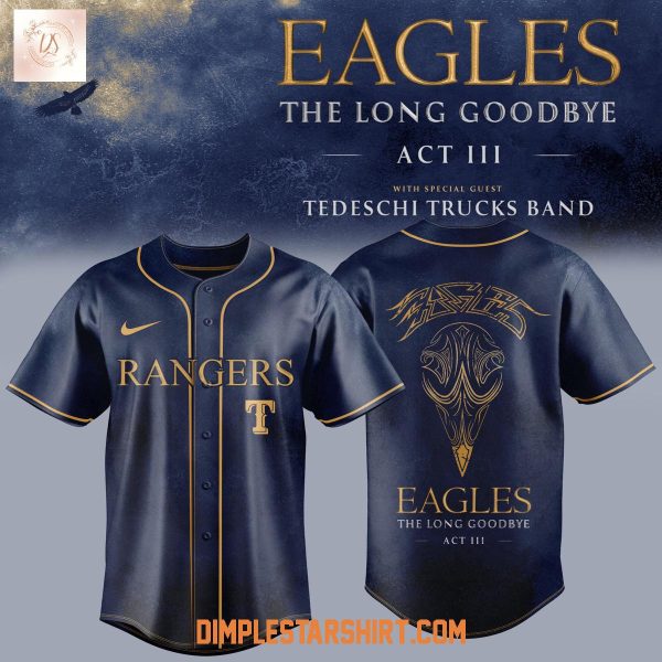 Texas Rangers x Eagles The Long Goodbye Act III 2026 Jersey