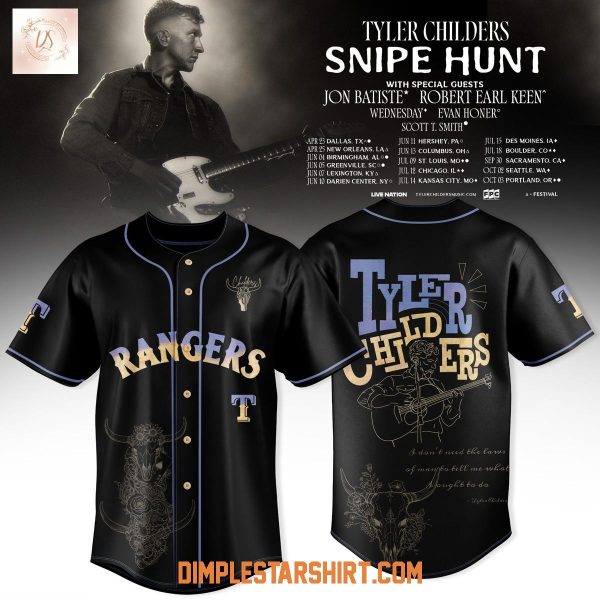 Texas Rangers x Tyler Childers Snipe Hunt Jersey