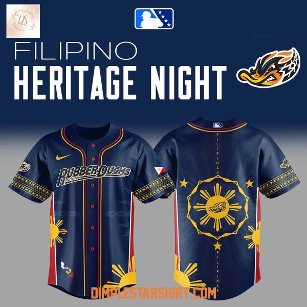 Akron RubberDucks Filipino Heritage Night 2026 Jersey