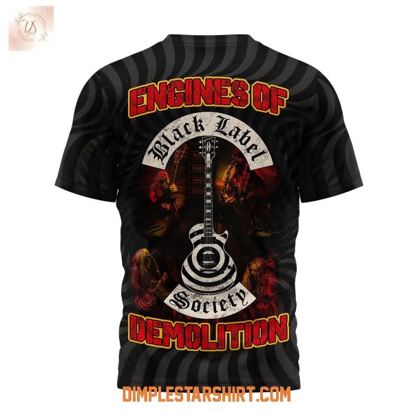 Black Label Society Engines Of Demolition T Shirt