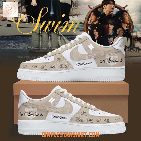 BTS Swim Arirang Album Mixed Air Force 1 Shoes