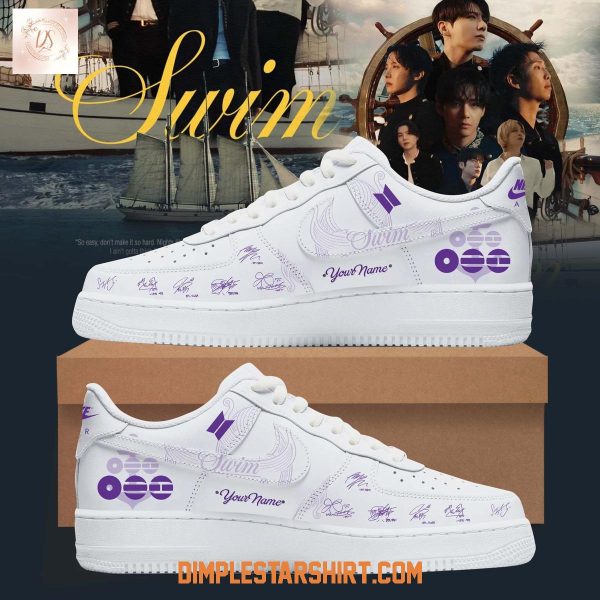 BTS Swim Arirang Album Mixed Air Force 1 Shoes