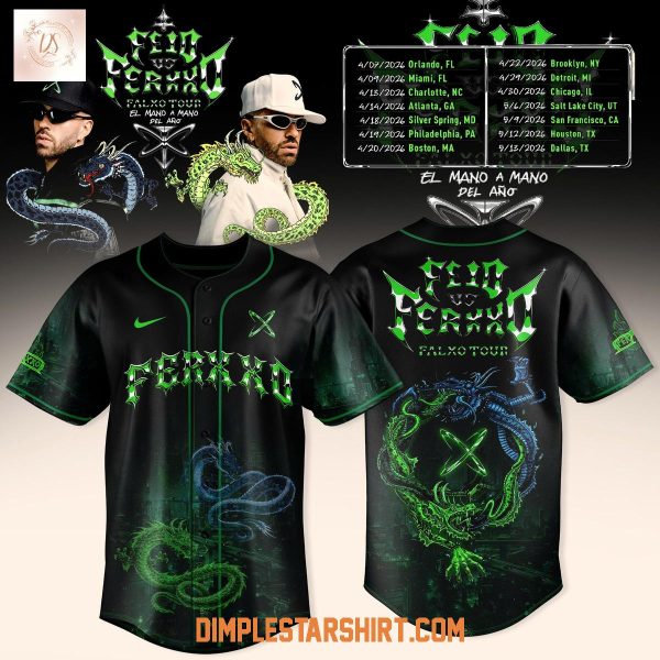 Feid vs Ferxxo Falxo Tour 2026 America Jersey