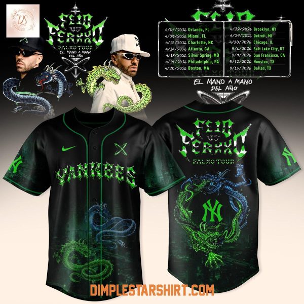 Feid vs Ferxxo Falxo Tour x New York Yankees 2026 Jersey