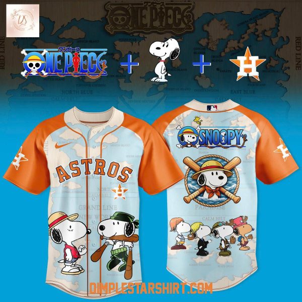 Houston Astros x Snoopy x One Piece 2026 Jersey