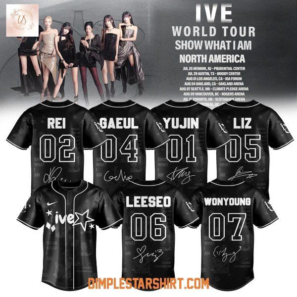 IVE World Tour Show What I Am Tour 2026 Jersey