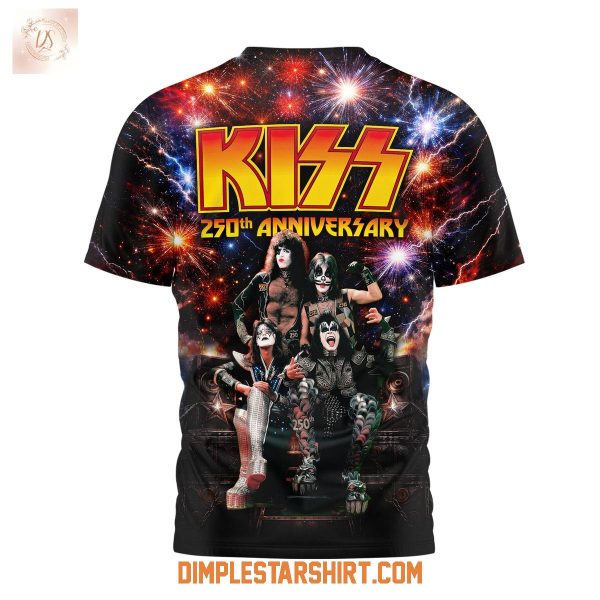 Kiss Rocking America 250 Years 2026 T Shirt