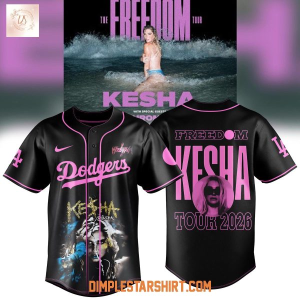 Los Angeles Dodgers x Kesha The Freedom Tour 2026 Jersey