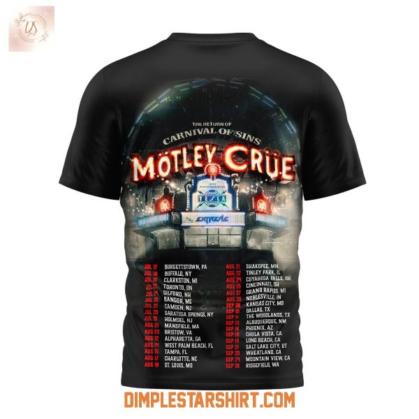 Motley Crue Carnival Of Sins T Shirt