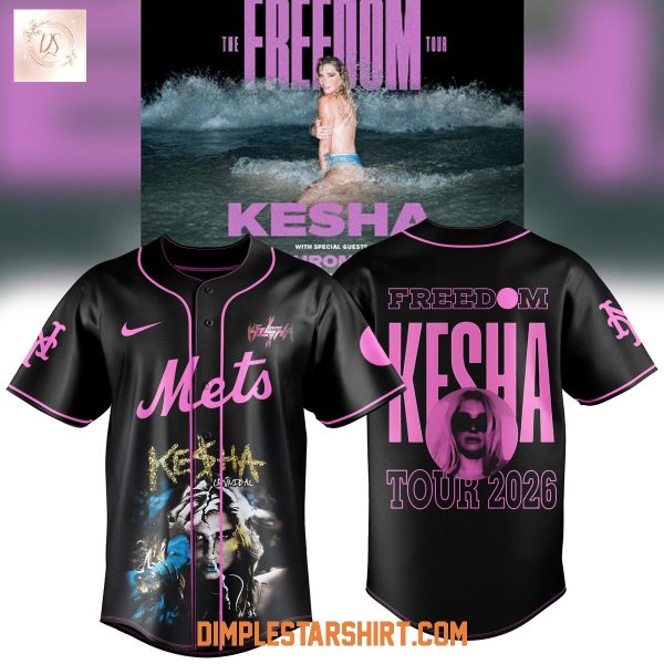 New York Mets x Kesha The Freedom Tour 2026 Jersey