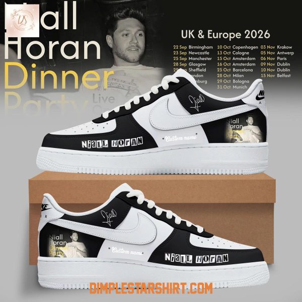 Nill Horan Dinner Party Live On Tour Air Force 1 Shoes