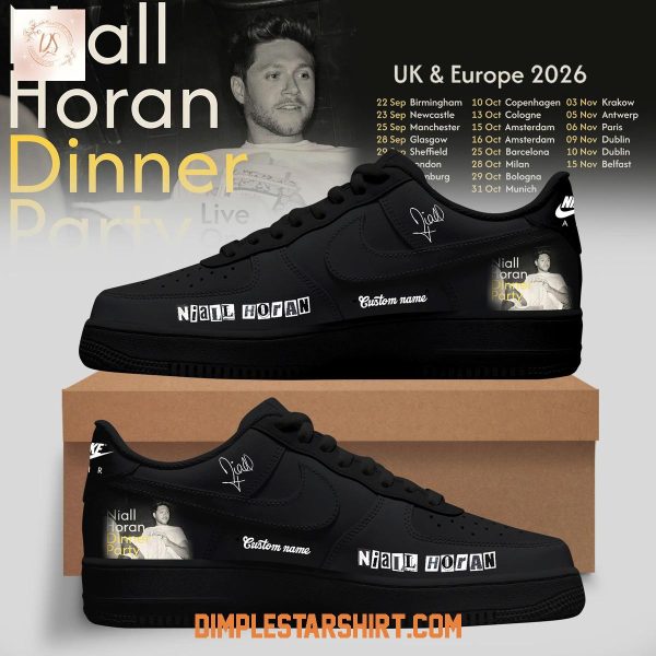 Nill Horan Dinner Party Live On Tour Air Force 1 Shoes