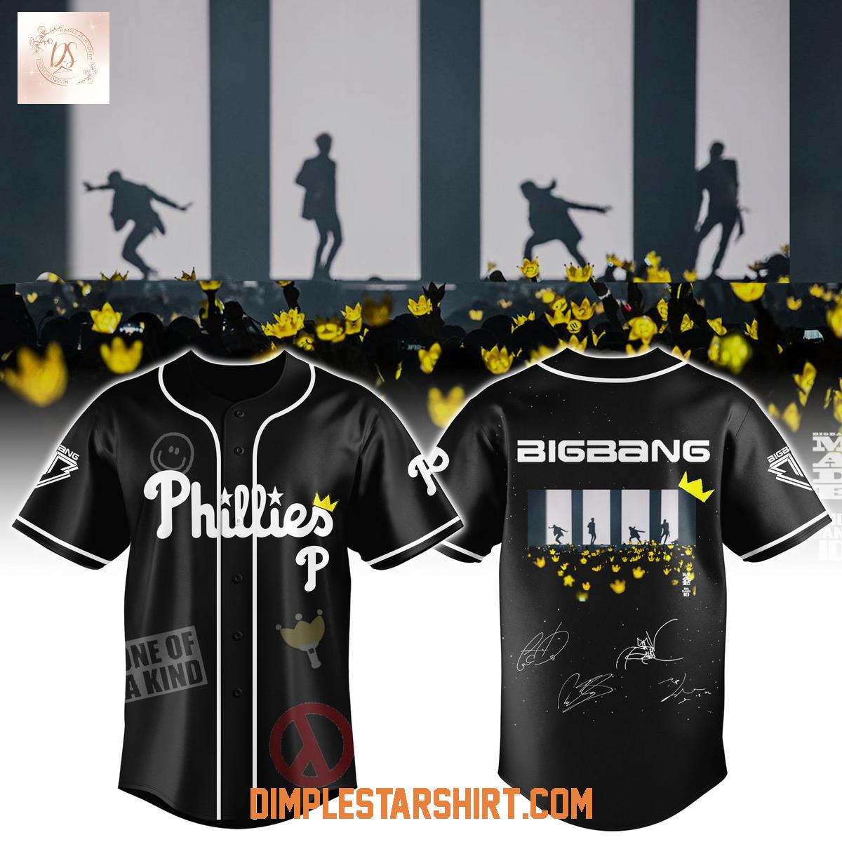 Philadelphia Phillies x BigBang The World Tour 2026 Jersey Philadelphia Phillies x BigBang The World Tour 2026 Jersey