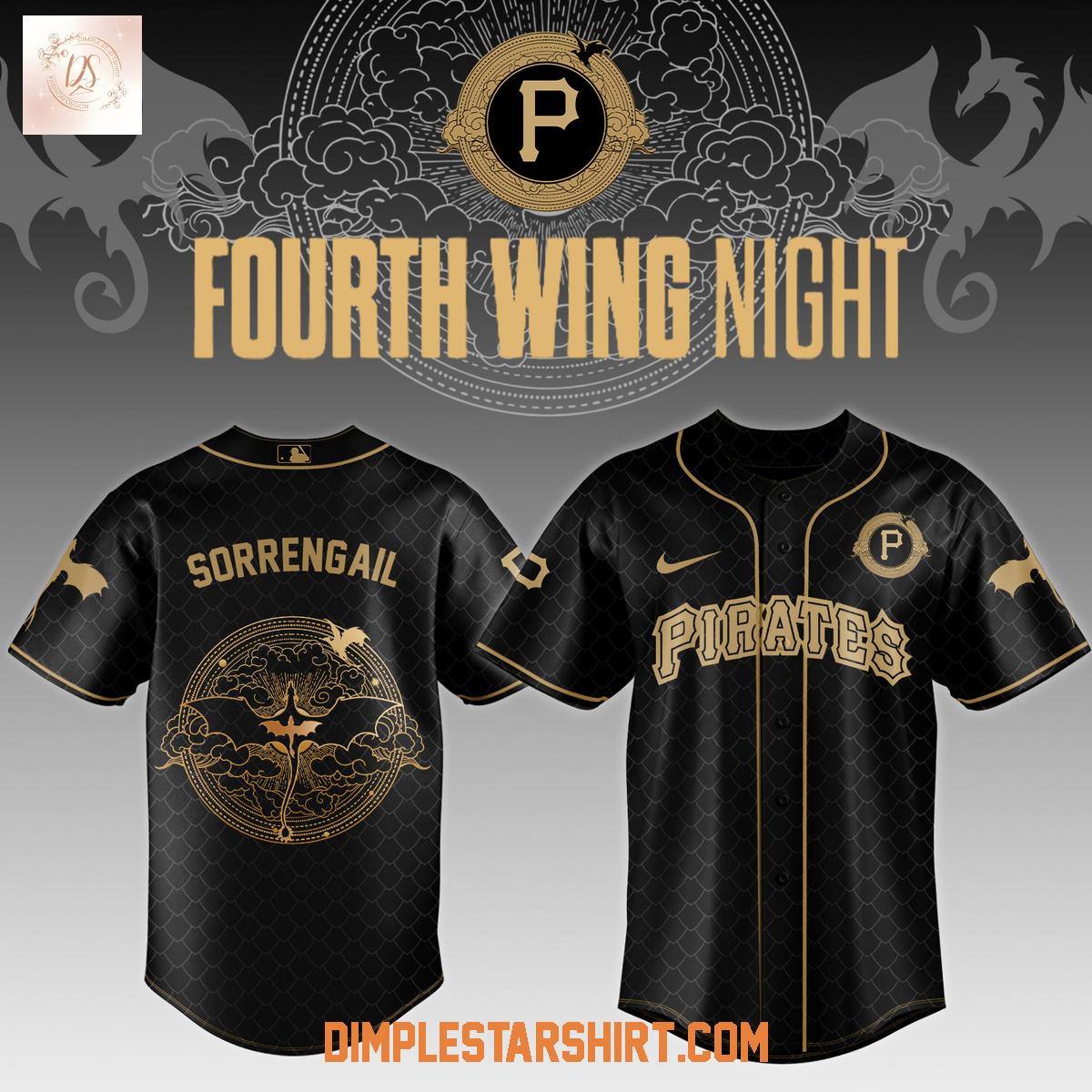 Pittsburgh Pirates x Fourth Wing 2026 Jersey Pittsburgh Pirates x Fourth Wing 2026 Jersey