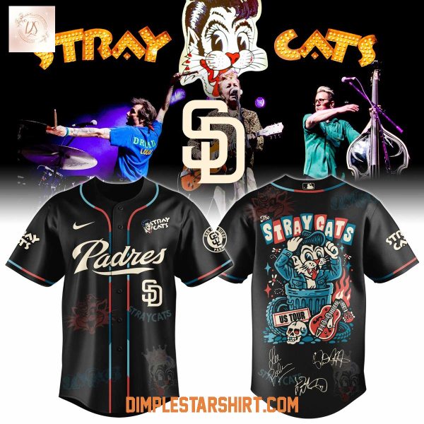 San Diego Padres x Stray Cats US Tour 2026 Jersey