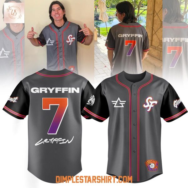 San Francisco Giants City Connect Gryffin Signed Jersey