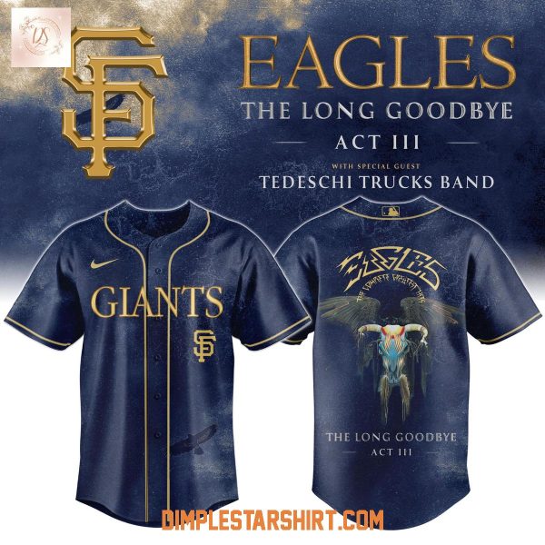 San Francisco Giants x Eagles The Long Goodbye Final Tour Jersey