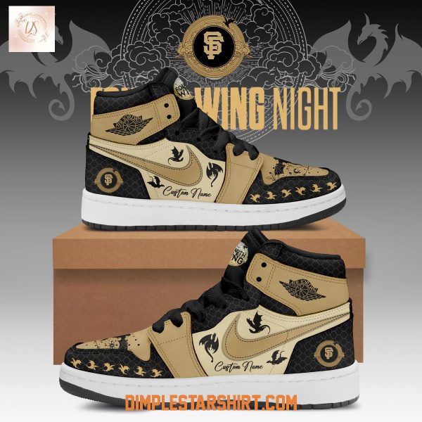 San Francisco Giants x Fourth Wing Night 2026 Air Jordan 1 Shoes