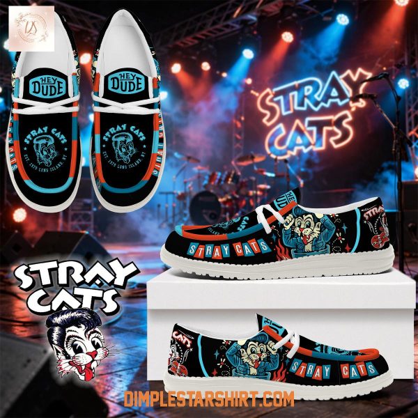 Stray Cats EST 1979 Long Island Hey Dude Shoes