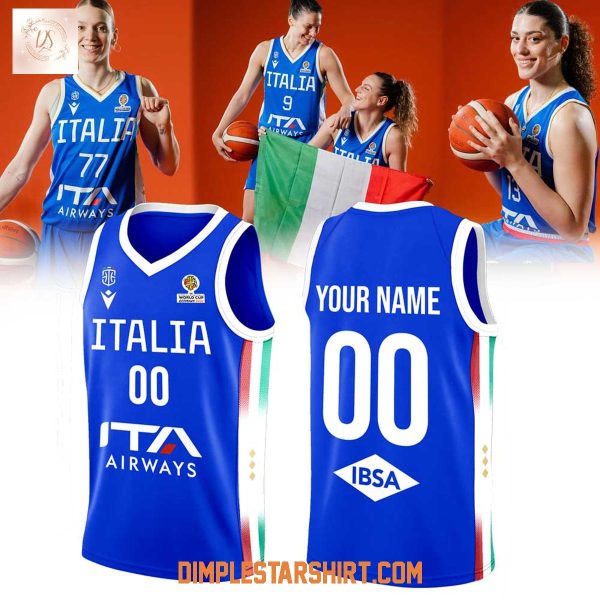 Team Italy FIBA Women’s Basketball World Cup 2026 Jersey