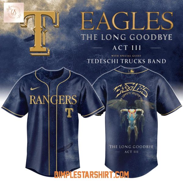 Texas Rangers x Eagles The Long Goodbye Final Tour Jersey