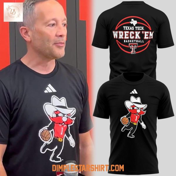 Texas Tech Red Raiders Wreck 'Em Basketball Hoodie T Shirt