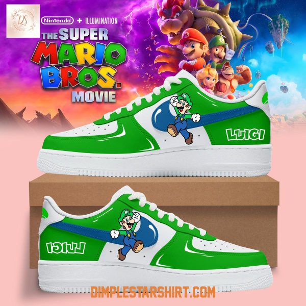 The Super Mario Bros Movie 2026 Air Force 1 Shoes