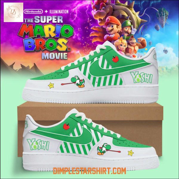 The Super Mario Bros Movie 2026 Air Force 1 Shoes