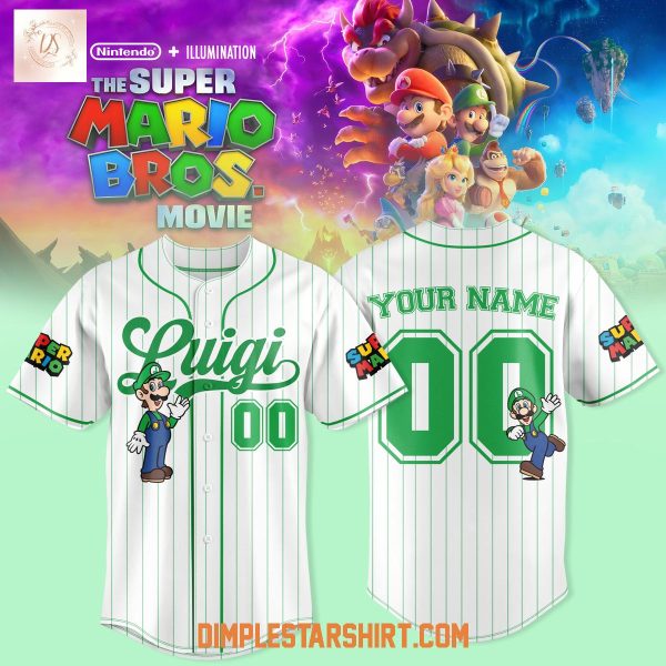 The Super Mario Bros Movie 2026 Baseball Jersey