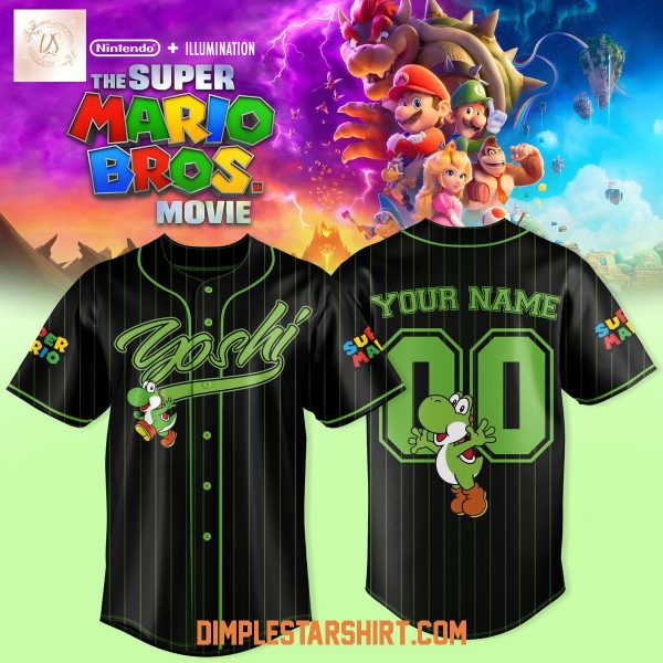 The Super Mario Bros Movie 2026 Baseball Jersey