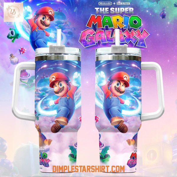 The Super Mario Galaxy Movie Tumbler 40oz