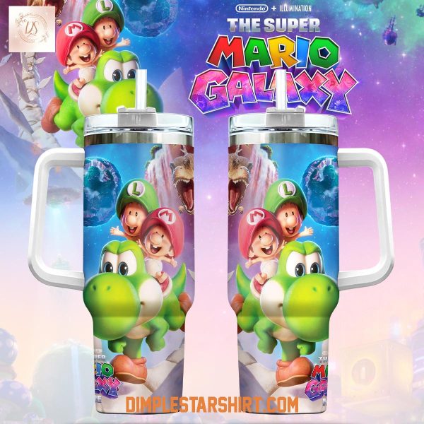The Super Mario Galaxy Movie Tumbler 40oz