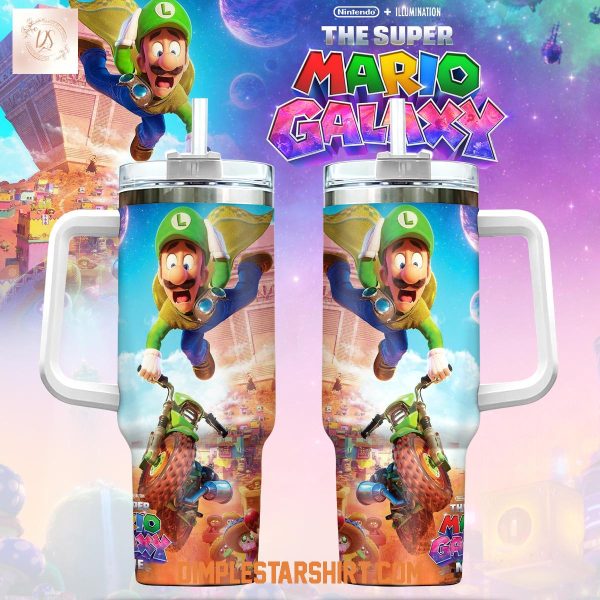 The Super Mario Galaxy Movie Tumbler 40oz