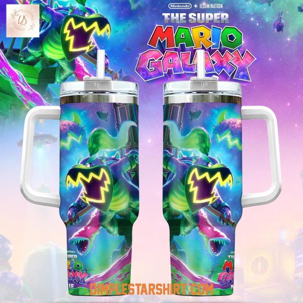 The Super Mario Galaxy Movie Tumbler 40oz