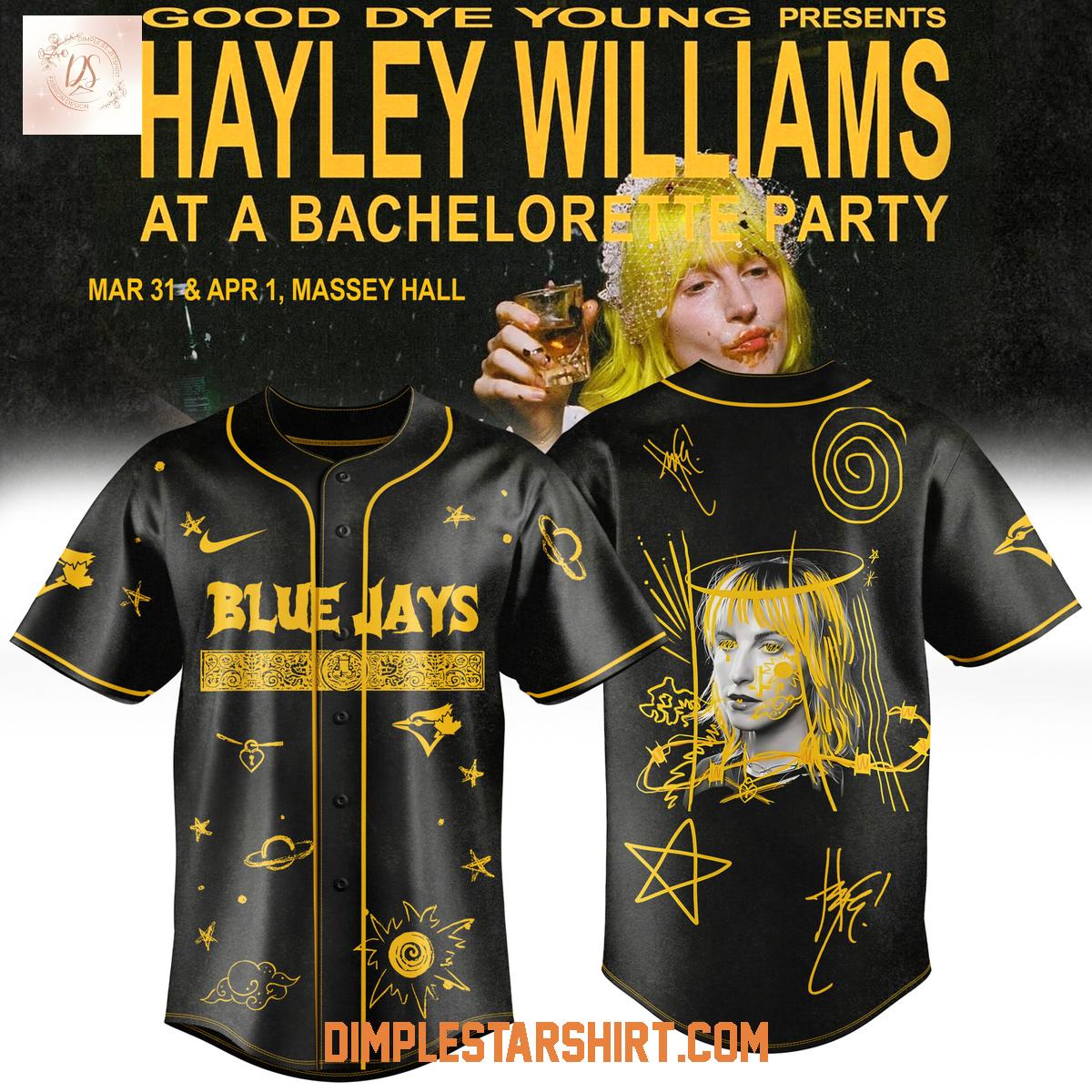 Toronto Blue Jays x Hayley Williams 2026 North America Tour Jersey Toronto Blue Jays x Hayley Williams 2026 North America Tour Jersey