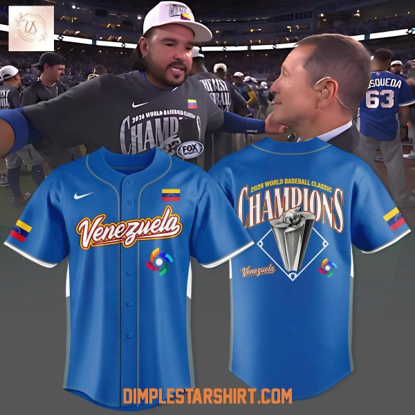 Venezuela World Baseball Classic Champions 2026 Jersey