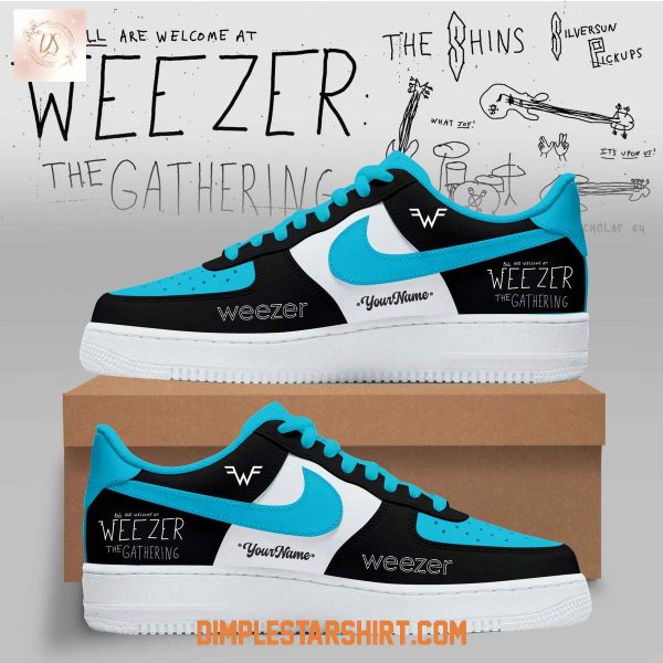 Weezer The Gathering Tour Air Force 1 Shoes