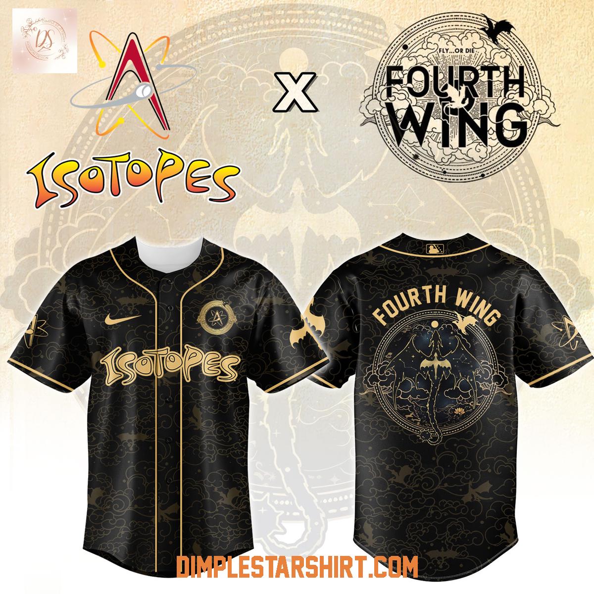 Albuquerque Isotopes Fourth Wing Night Jersey Albuquerque Isotopes Fourth Wing Night Jersey