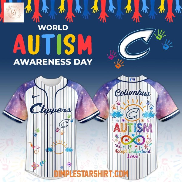Columbus Clippers Autism Awareness Day 2026 Jersey