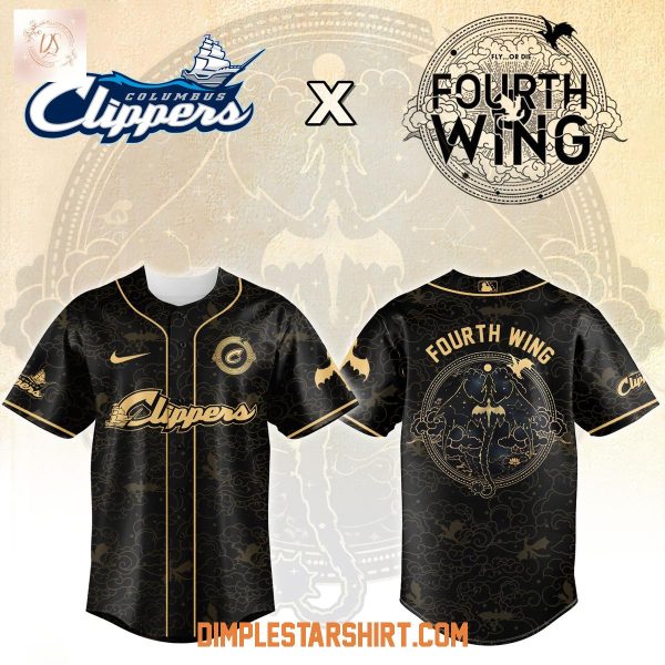 Columbus Clippers Fourth Wing Night Jersey