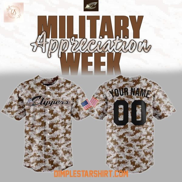 Columbus Clippers Military Appreciation Day 2026 Jersey