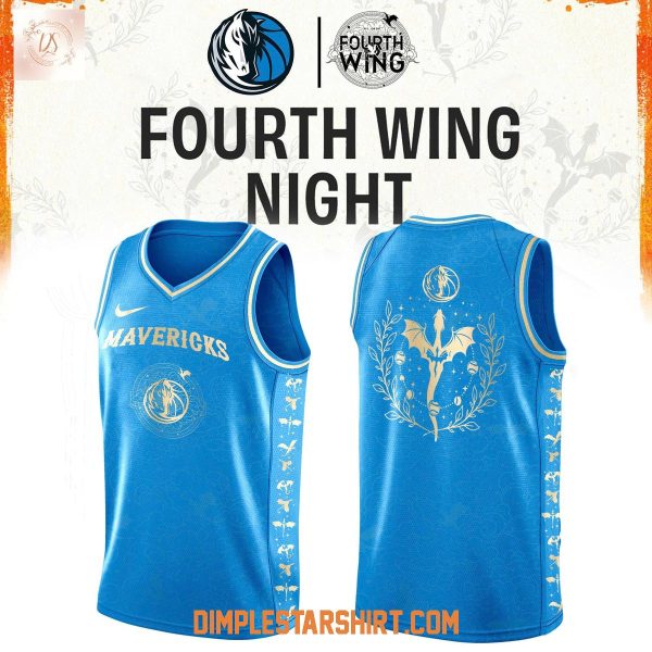 Dallas Mavericks Fourth Wing Night Basketball Jersey