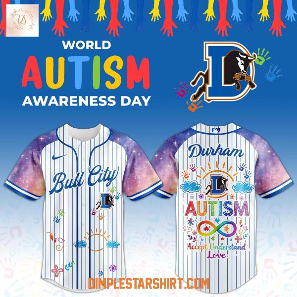 Durham Bulls Autism Awareness Day 2026 Jersey