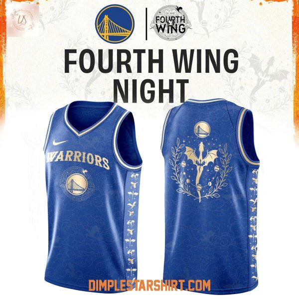 Golden State Warriors Fourth Wing Night Basketball Jersey