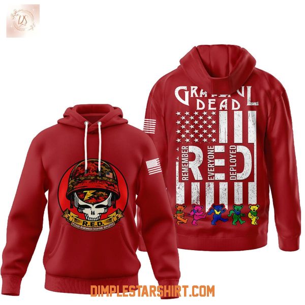 Grateful Dead Red Friday Hoodie T-Shirt