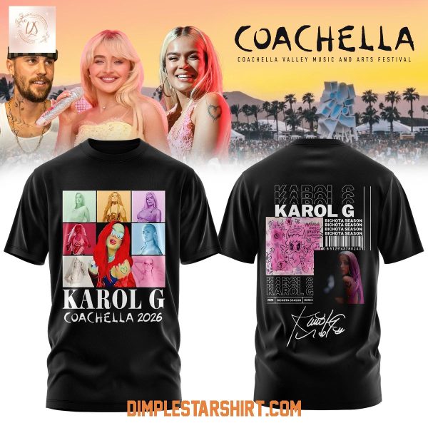 Karol G Coachella Festival 2026 Hoodie T Shirt